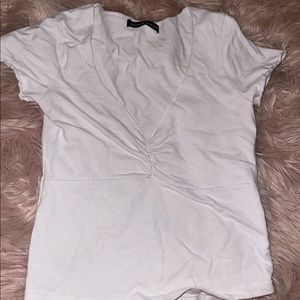 Brandy Melville white crop top